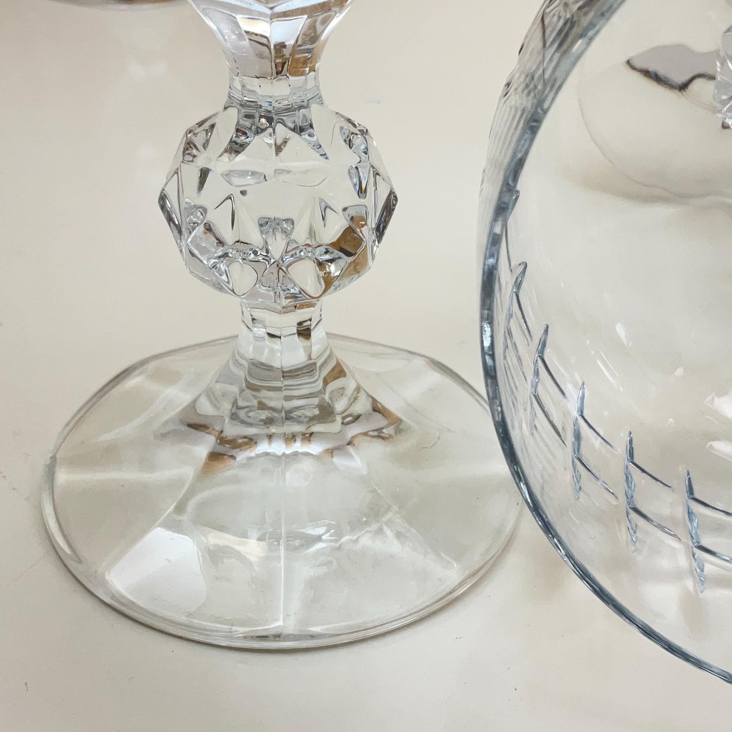 Set of 4 stemmed coupe - Glass